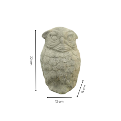 Materials of yesteryear: OWL STATUE H25