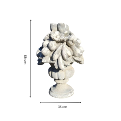 Materials of yesteryear: LARGE BOUQUET OF FRUITS H58