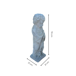 Materials of yesteryear: PUTTO STATUE 4 SEASONS WINTER H70