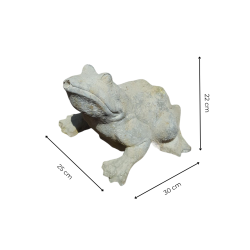 Materials of yesteryear: SAND-PATINATED TOAD H22