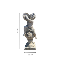 Materials of yesteryear: PUTTO BALL MUSICIAN TAMBOURINE H100