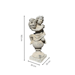 Materials of yesteryear: PUTTO BALL STATUE AUTUMN H100