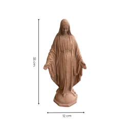 Materials of yesteryear: STATUE OF THE VIRGIN WITH OPEN ARMS H34