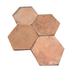 Materials of yesteryear: HEXAGONAL TERRACOTTA TILE 32X3
