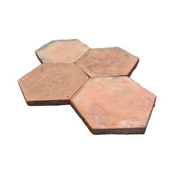 Materials of yesteryear: HEXAGONAL TERRACOTTA TILE 32X3
