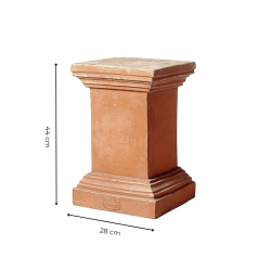 Materials of yesteryear: SQUARE TERRACOTTA COLUMN BASE H44