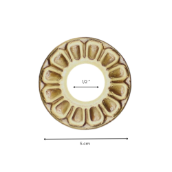 Materials of yesteryear: ROSEHIP PETALE 5 CM - 1/2