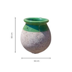 Materials of yesteryear: H60 GREEN DROP JAR