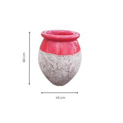 Materials of yesteryear: OLIVE JAR H60 RED POPPY
