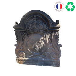 Materials of yesteryear: OLD H65 FIREPLACE PLATE