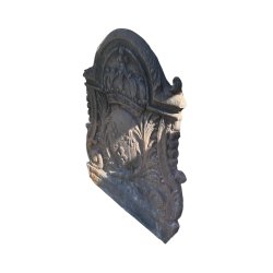 Materials of yesteryear: OLD H65 FIREPLACE PLATE