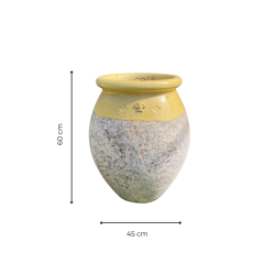 Materials of yesteryear: OIL JAR YELLOW NECK H55