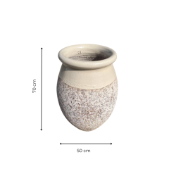Materials of yesteryear: IVORY ENAMELLED OLIVE JAR H70