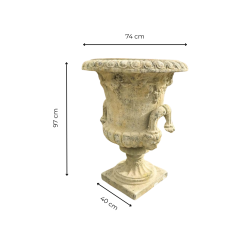 Materials of yesteryear: VASE MEDICIS VIGNES H97