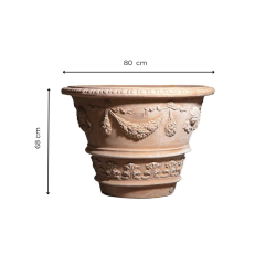 Materials of yesteryear: GIRL'S TERRACOTTA VASE AND H68 RIBBONS