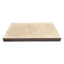 Materials of yesteryear: 1ST MIX AGED BEIGE TRAVERTINE MARGELLE 61X33X5