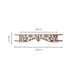 Materials of yesteryear: H20 CAST IRON RAILING