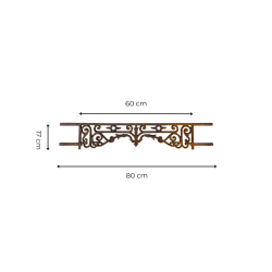 Materials of yesteryear: CAST IRON WINDOW RAILING H17