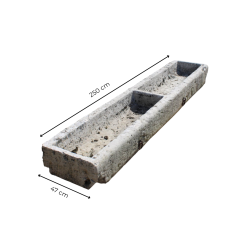 Materials of yesteryear: STONE TROUGH 2 CONTAINERS L250