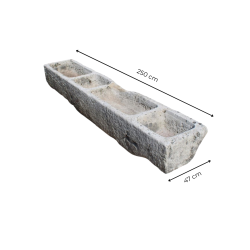 Materials of yesteryear: 4-CONTAINER TROUGH H33