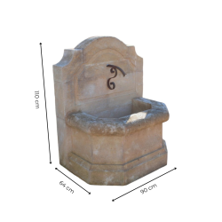 Matériaux d'Antan : PETITE FONTAINE MURALE H115