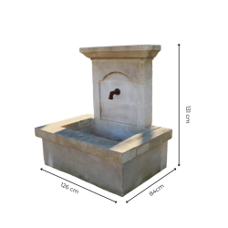 Materials of yesteryear: ARCH WALL FOUNTAIN H130