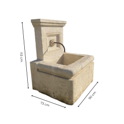 Materials of yesteryear: SMALL WALL FOUNTAIN BASIN H110
