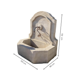 Materials of yesteryear: FOUNTAIN WITH EDGING H130