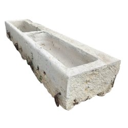 Materials of yesteryear: STONE TROUGH 2 BOWLS L226.5