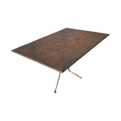 Materials of yesteryear: IRON TABLE TOP L130