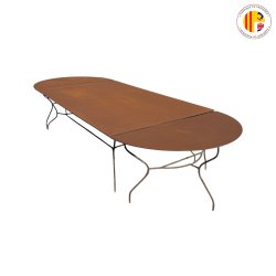 GRANDE TABLE EN FER L400