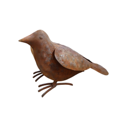 Materials of yesteryear: SMALL IRON BIRD 13CM