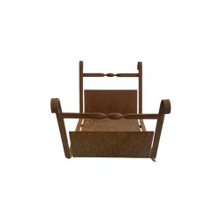 Materials of yesteryear: ANTIQUE LOG HOLDER H34