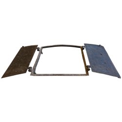 Materials of yesteryear: CAST IRON OVEN DOOR H62