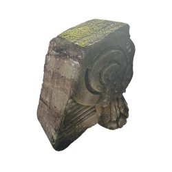 Materials of yesteryear: STONE BALCONY BRACKET FRUIT PATTERNS