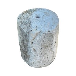 Matériaux d'Antan : GRANDE MEULE EN PIERRE ANCIENNE H90