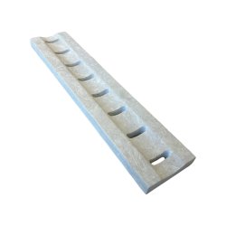 Materials of yesteryear: TRAVERTINE STONE GUTTER 60x25x3