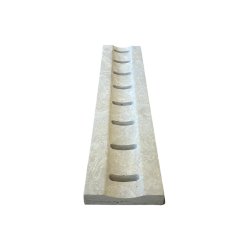 Materials of yesteryear: TRAVERTINE STONE GUTTER 60x25x3