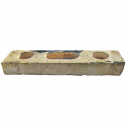 Materials of yesteryear: STONE TROUGH 3 BOWLS L212