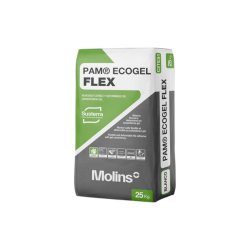 Matériaux d'Antan : COLLE ECOGEL PAM FLEX CARRELAGE ET PIERRE BLANC