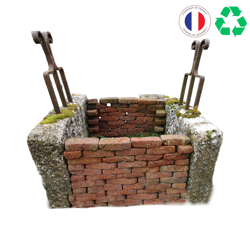 Matériaux d'antan : PUITS ANCIEN EN PIERRE H130
