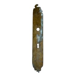 Matériaux d'antan : PLAQUE DE SERRURE ANCIENNE