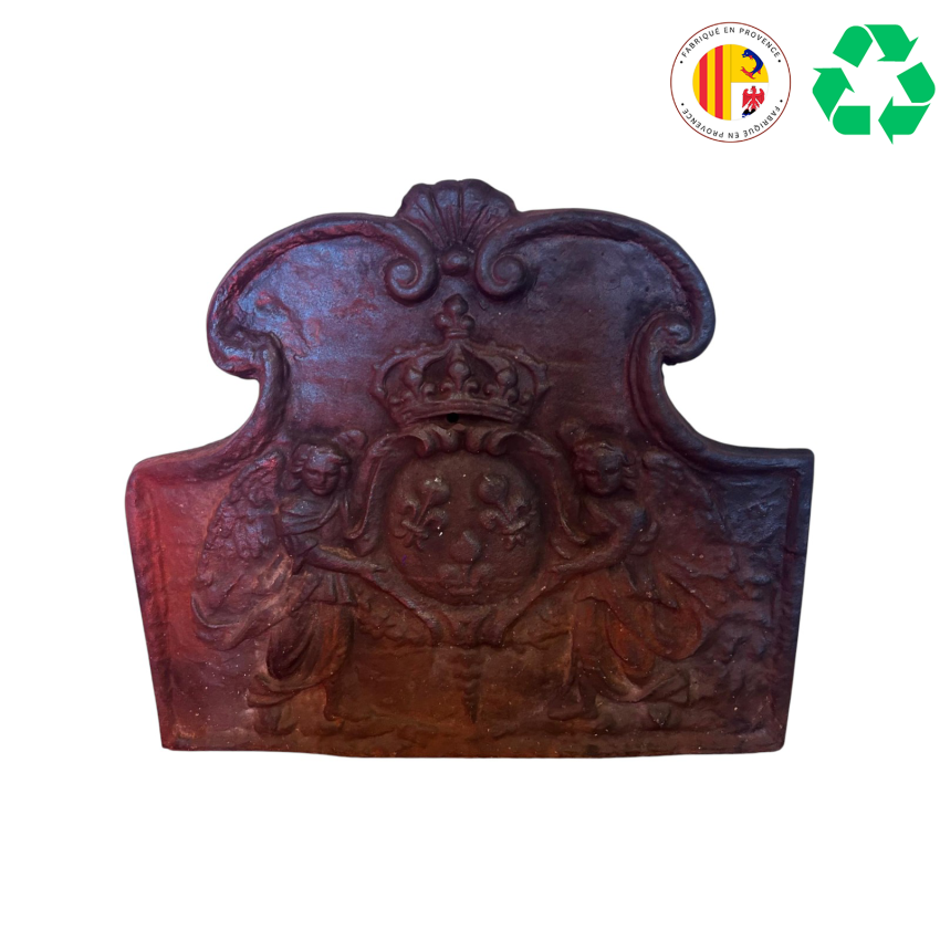 Matériaux d'antan : PLAQUE DE CHEMINEE H51
