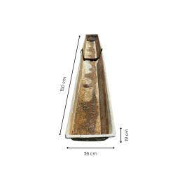 Materials of yesteryear: CAST IRON WASHBASIN FOR SCHOOL