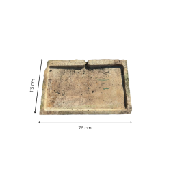 Materials of yesteryear: RECTANGULAR SINK L115