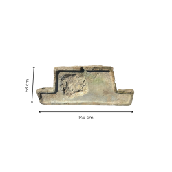 Materials of yesteryear: OLD STONE SINK L149
