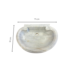 Materials of yesteryear: L51 MARBLE SINK