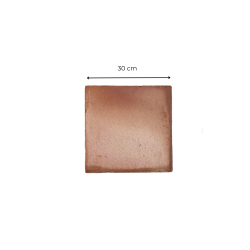 Materials of yesteryear: MEDIUM RED HANDMADE TILE CHAMARRE 30x30x2