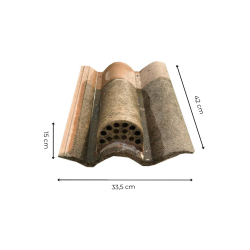 Materials of yesteryear: TMB CONCRETE TILE WITH VENTILATION