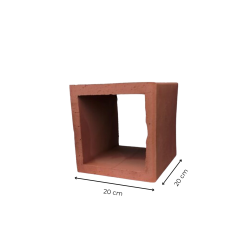 Materials of yesteryear: SQUARE TERRACOTTA CLASTRA